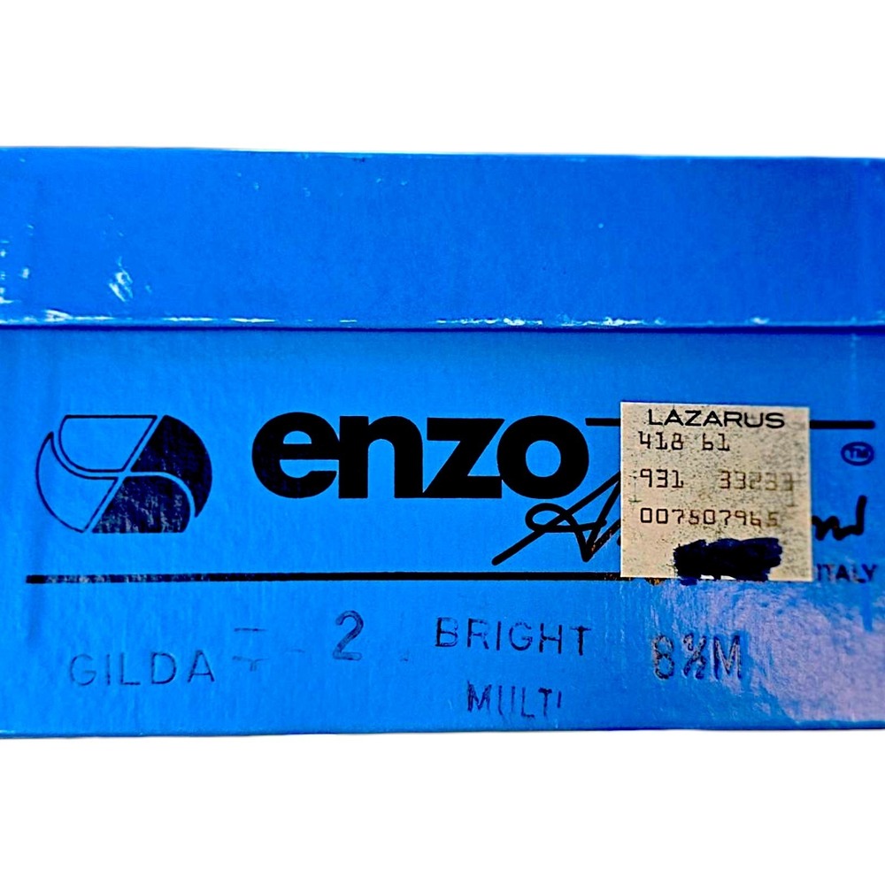 Vintage Enzo Angiolini "Gilda" Colorblock Pumps – Made in Italy – 8.5 M – NEW in - Picture 4 of 15